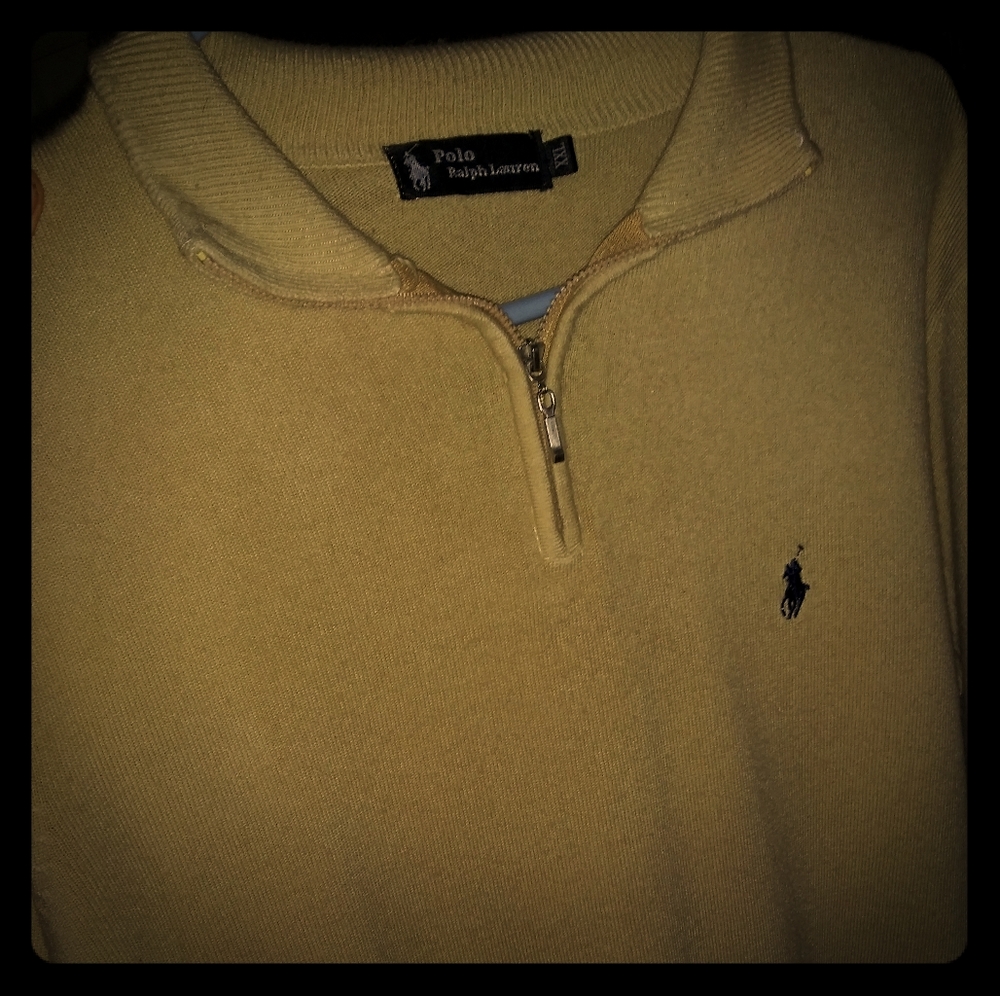 Large kids Polo Sweater